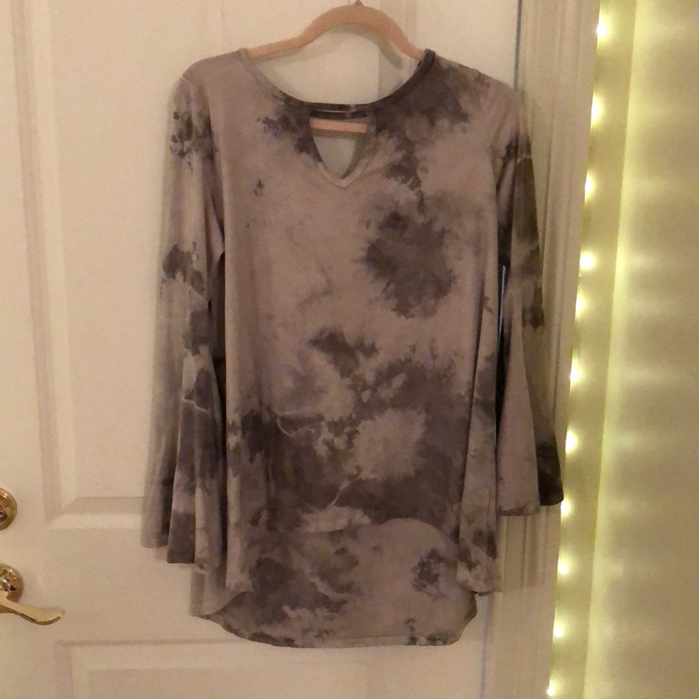 Suede PPLA gray dyed shirt